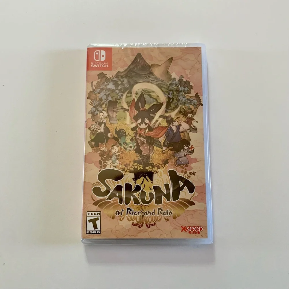 Sakuna of Rice and Ruin Nintendo Switch Game New Sealed